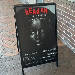 Last day of our exhibition!! #headonphotofestival @intoartsstudio @solofish99 #wetplatecollodion #ambrotype @colectivoiso100